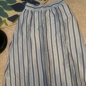 Sezane siloe skirt (linen and silk)